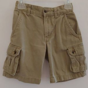 Faded Glory Boys Khaki Cargo Shorts
